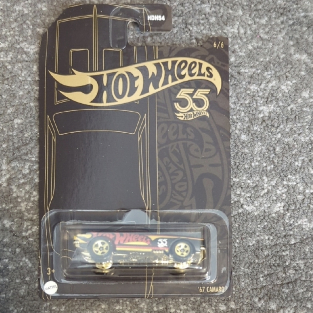 Hot Wheels '67 Camaro Die-Cast Car Brand New